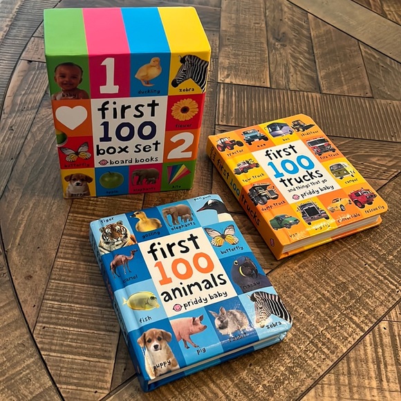 priddy baby Other - First 100 Board Book Box Set (3 books)